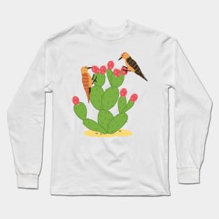 Desert Bird Gila Woodpecker Long Sleeve T-Shirt